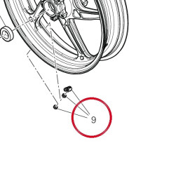 Soupape pneu tubeless — réf. 49720012A | Ducati Store