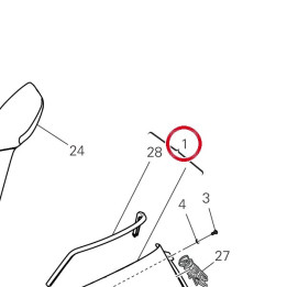 Pare-Brise 48722091A — réf. 48722091A | Ducati Store