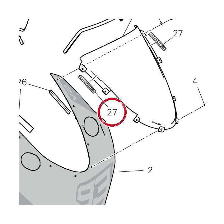 Embleme 4381R171A — réf. 4381R171A | Ducati Store