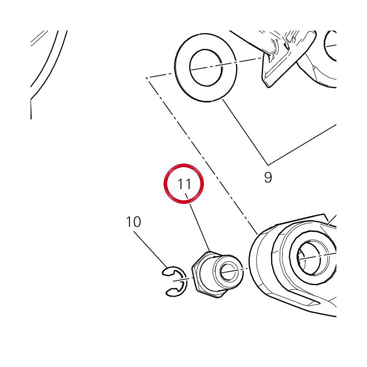 Douille 71210611AA — réf. 71210611AA | Ducati Store