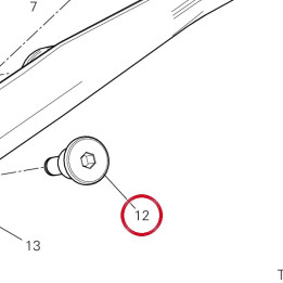 Axe béquille 82115701AA — réf. 82115701AA | Ducati Store