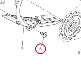 Vis tceif M6X18 10,9 — réf. 77140663C | Ducati Store