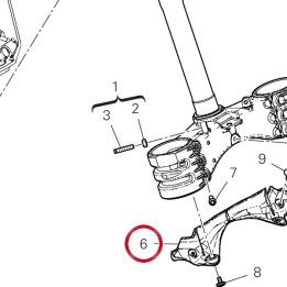 Bavette Garde-Boue arrière — réf. 4601H761AA | Ducati Store