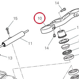 Tête de direction — réf. 34111251AA | Ducati Store