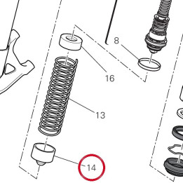 Entretoise 34914141A — réf. 34914141A | Ducati Store