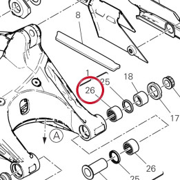 Roulement à aiguilles — réf. 70140701A | Ducati Store