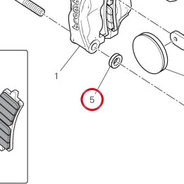 Entretoise 71313641A — réf. 71313641A | Ducati Store
