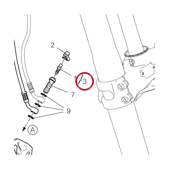 Étrier frein avant gauche — réf. 61041491C | Ducati Store