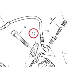 Plaquette gauche 82715801AA — réf. 82715801AA | Ducati Store