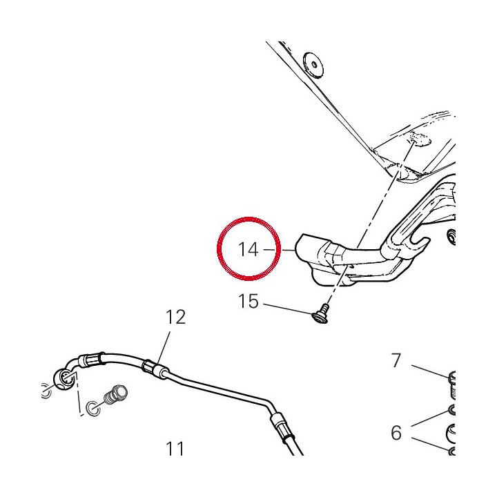 Passe-Tube Abs 75811481AA — réf. 75811481AA | Ducati Store