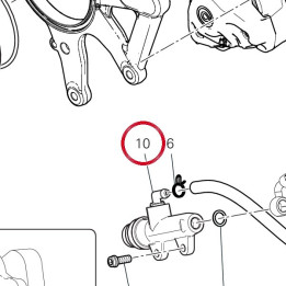 Pompe frein arrière — réf. 62540311C | Ducati Store