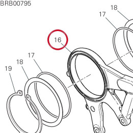 Plaque Porte-Pince Abs — réf. 82510441A | Ducati Store
