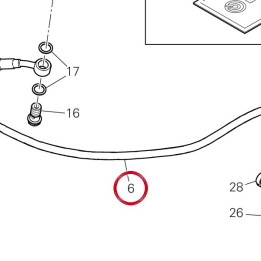 Tuyau embrayage 63211041A — réf. 63211041A | Ducati Store