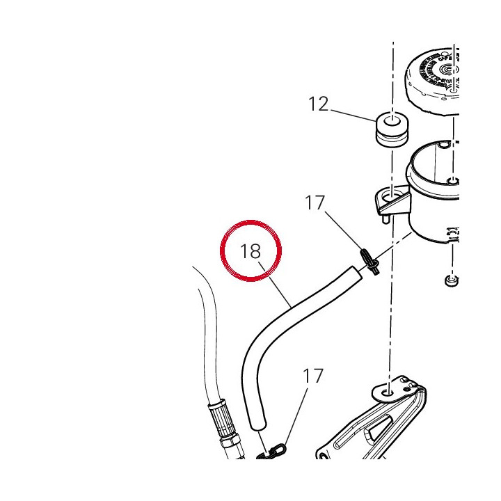 Tuyau 93310691A — réf. 93310691A | Ducati Store
