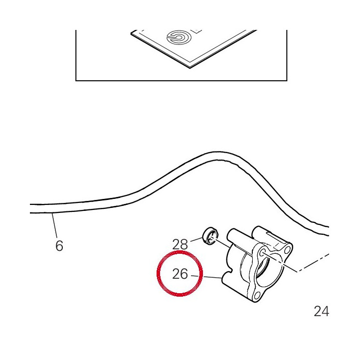 Entretoise 19510481A — réf. 19510481A | Ducati Store