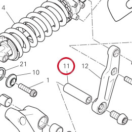 Entretoise 71319421A — réf. 71319421A | Ducati Store