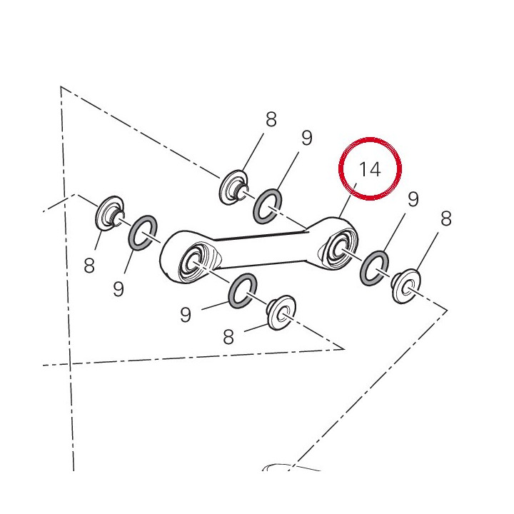 Stange 87521961AA — réf. 87521961AA | Ducati Store