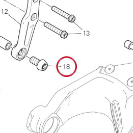 Vis special 77211362AA — réf. 77211362AA | Ducati Store