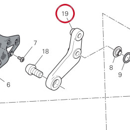 Culbuteur arrière droit — réf. 37211641AA | Ducati Store