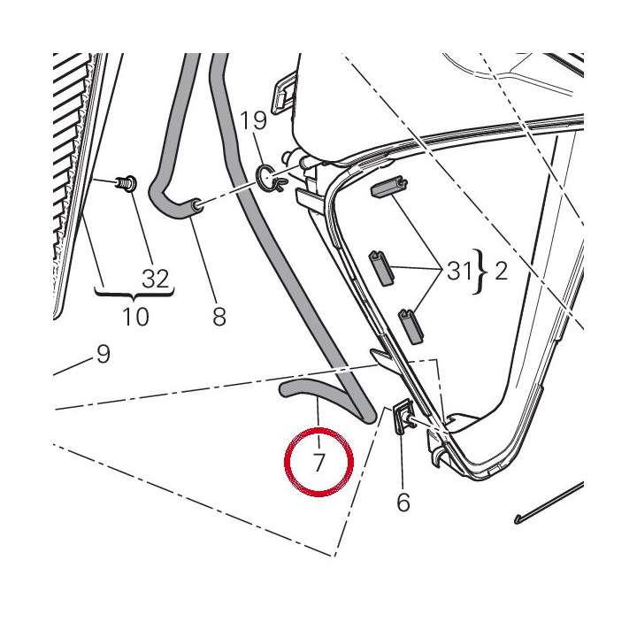 Tube D'Event 59013911B — réf. 59013911B | Ducati Store