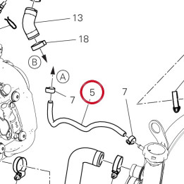 Tuyau 93410152A — réf. 93410152A | Ducati Store