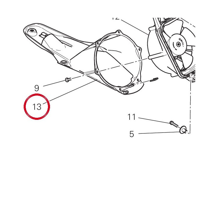 Estrattore (arrière) — réf. 8291A352B | Ducati Store