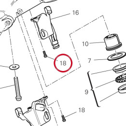 Vis tceif M5X14 77156408B — réf. 77156408B | Ducati Store