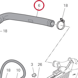 Manchon radiateur — réf. 80012111A | Ducati Store