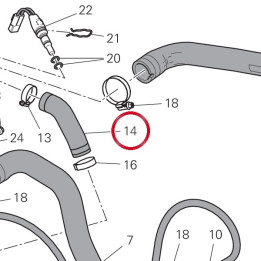 Manchon thermostat tête — réf. 80012051A | Ducati Store