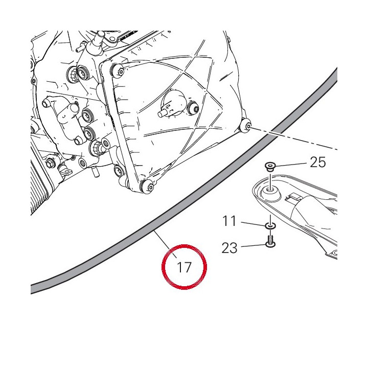 Tuyau 93410174A — réf. 93410174A | Ducati Store