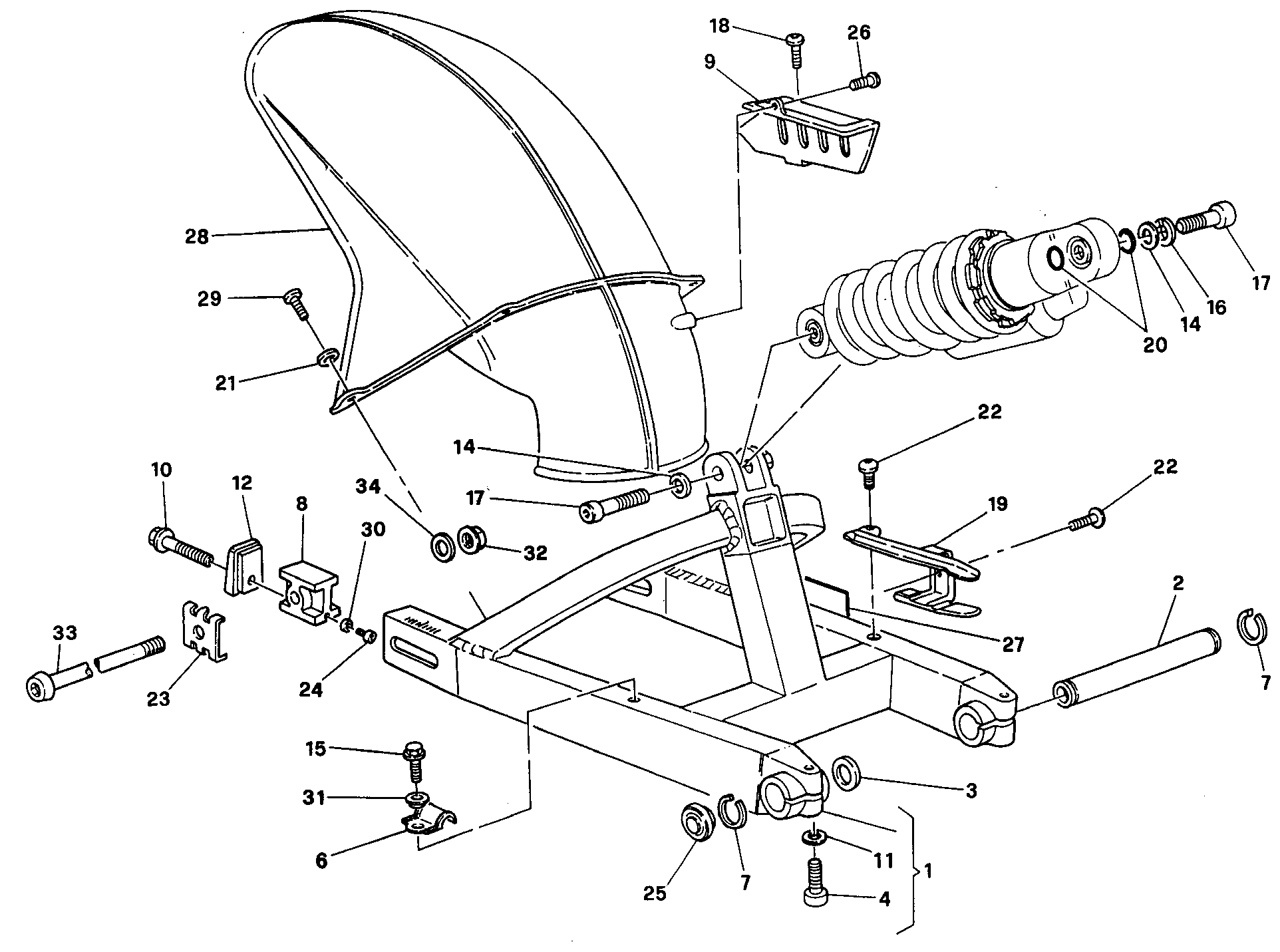 Bras oscillant DM 006007