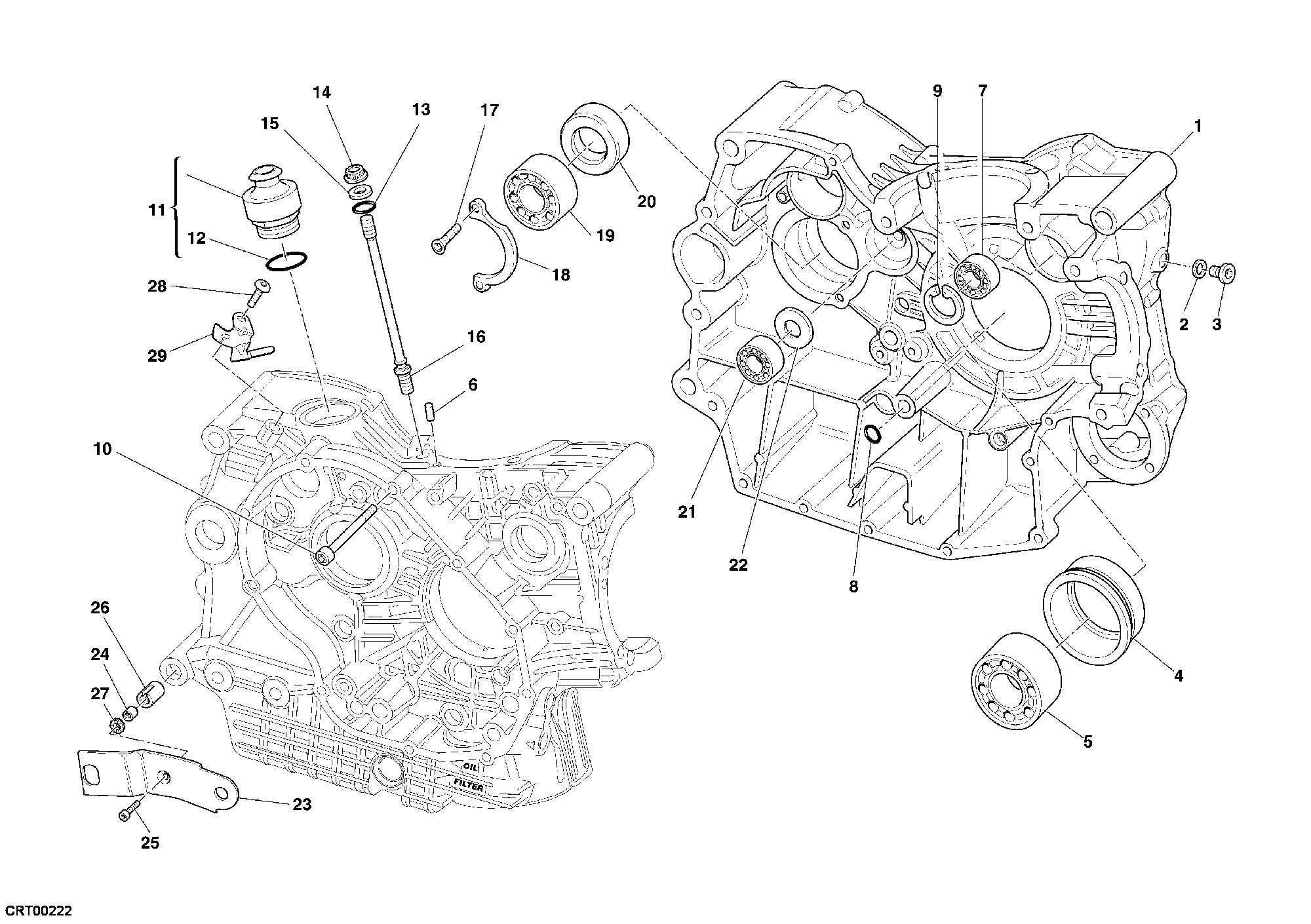 Carter moteur