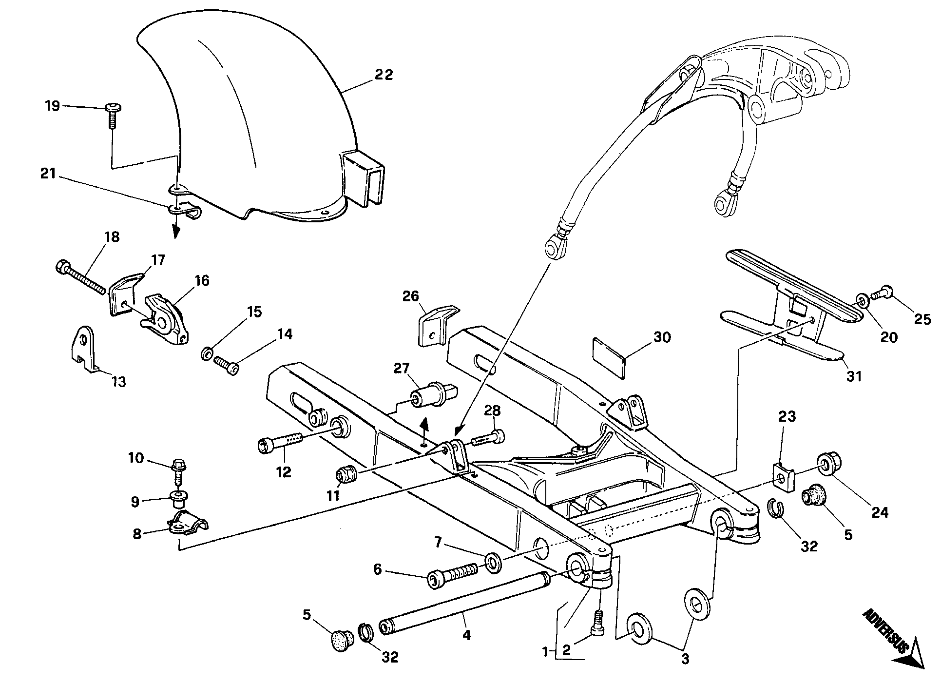 Bras oscillant DM 006464>