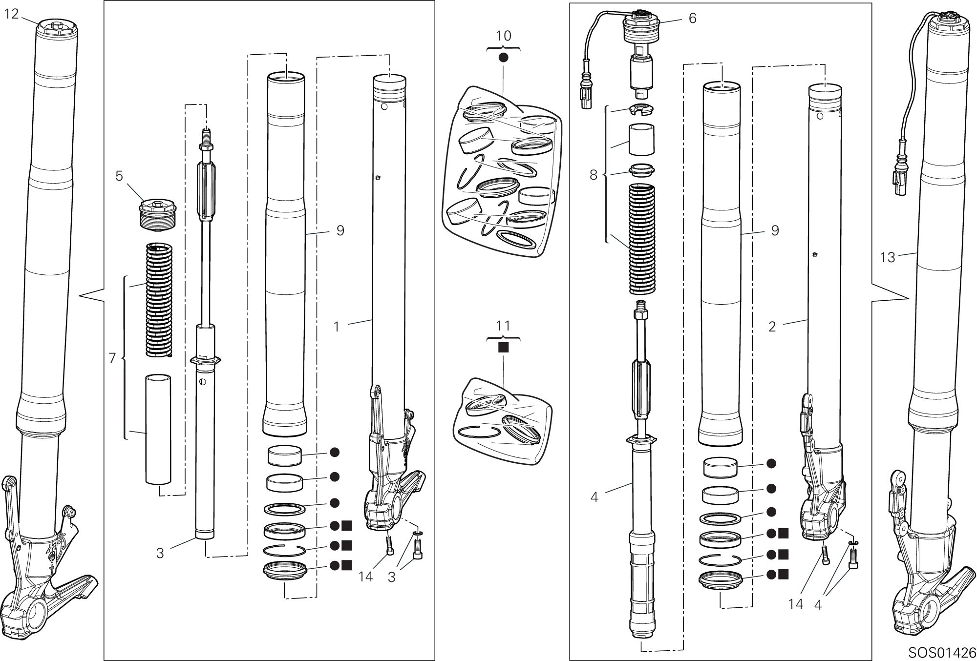 Fourche avant