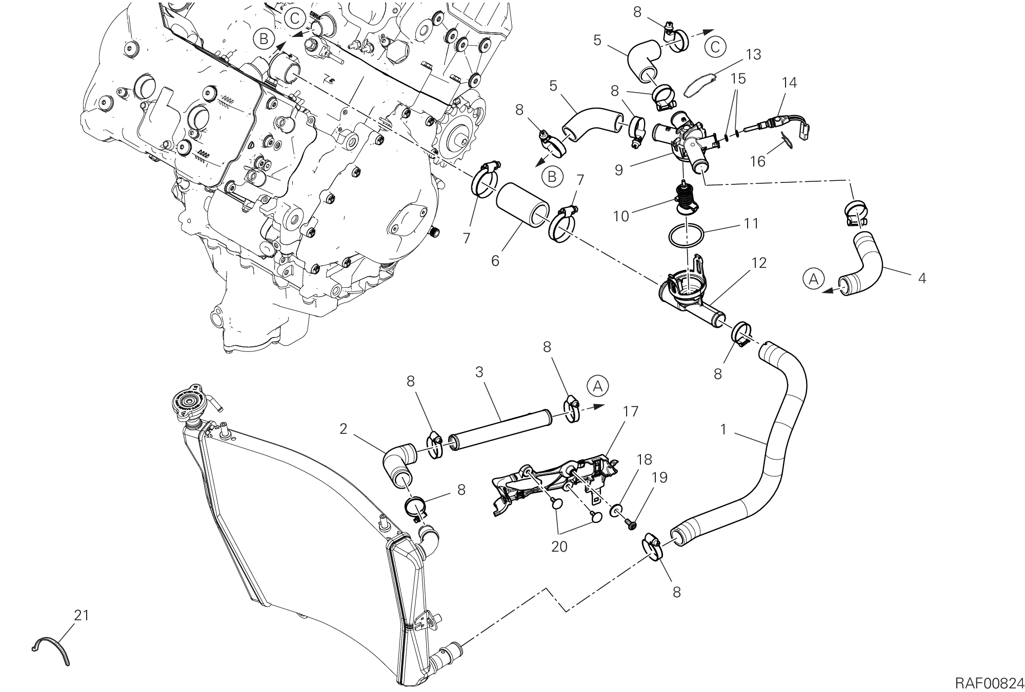 Circuit de refroidissement