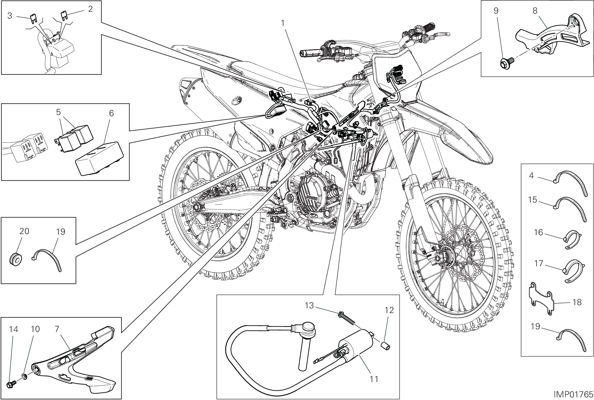 Circuit électrique vehicule