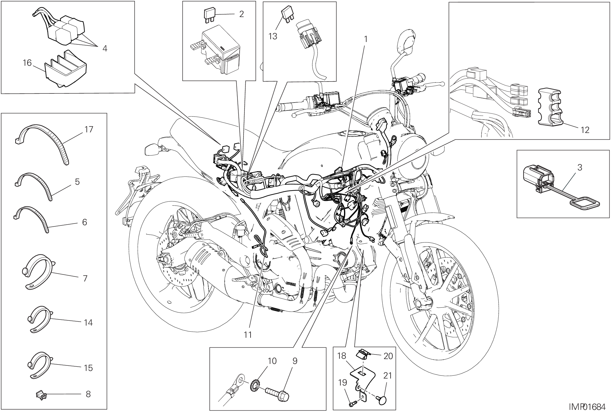 Circuit électrique vehicule