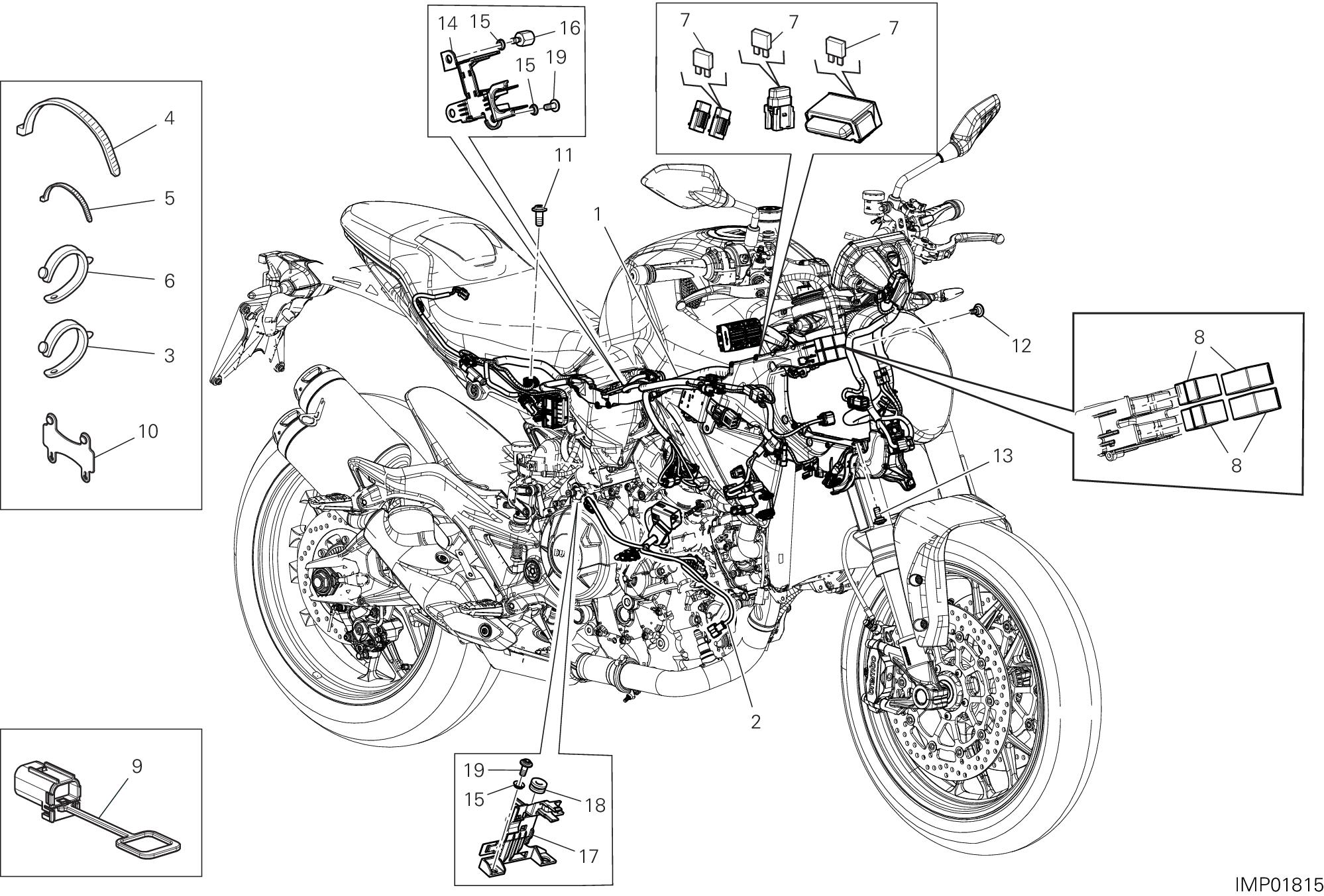 Circuit électrique vehicule
