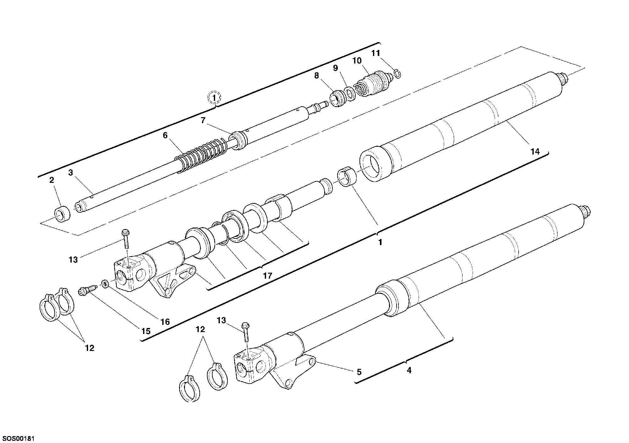 Fourche avant