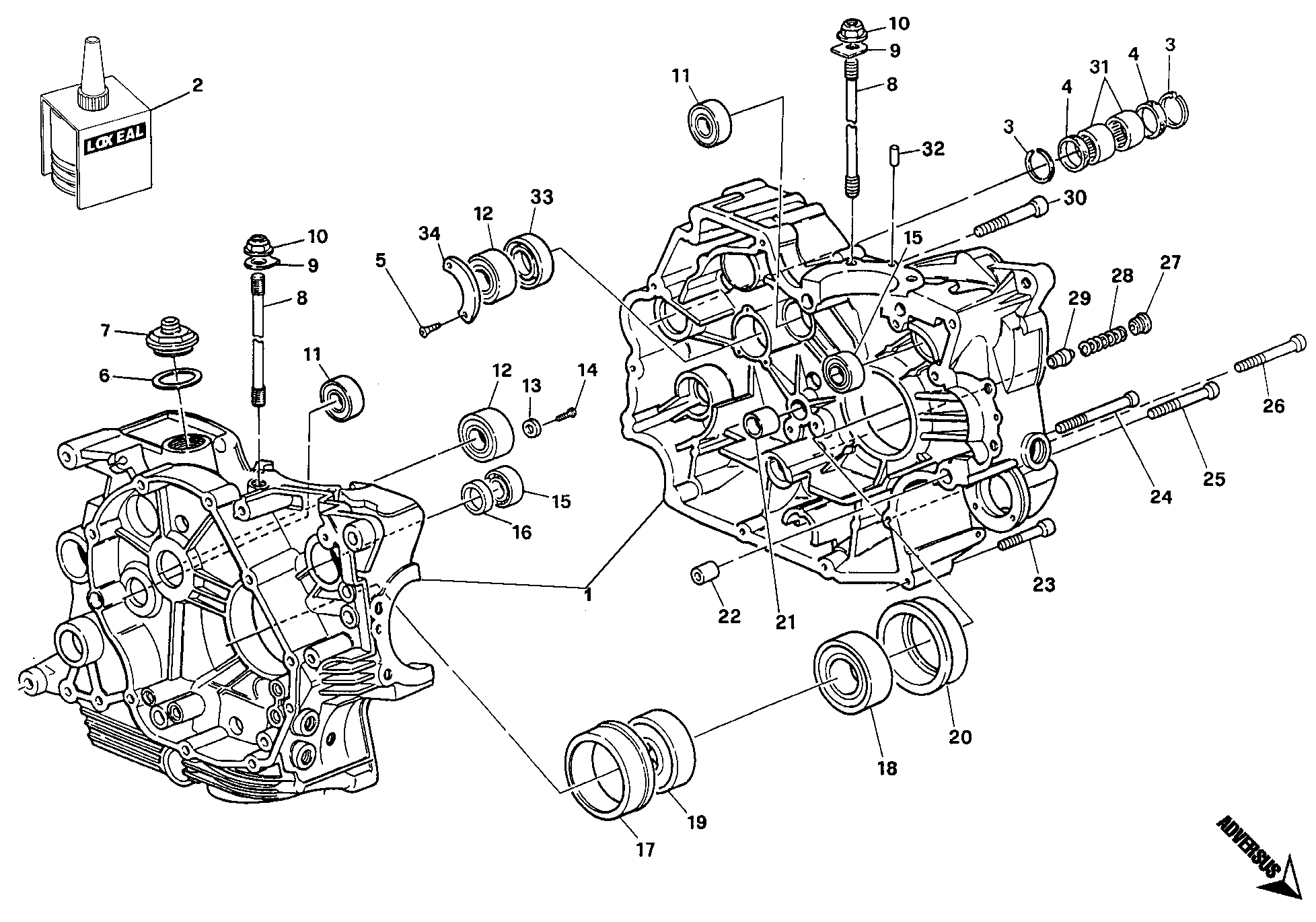 Carter moteur