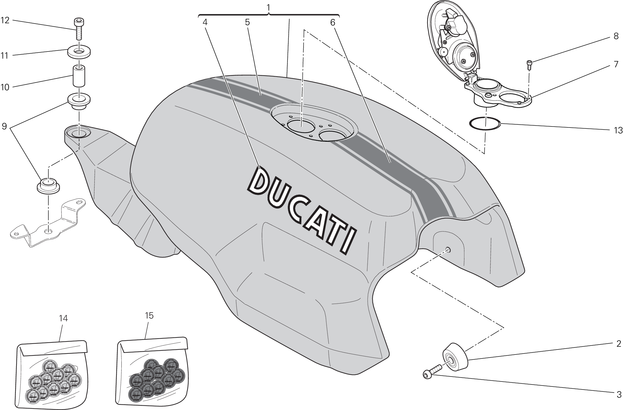 Réservoir carburant