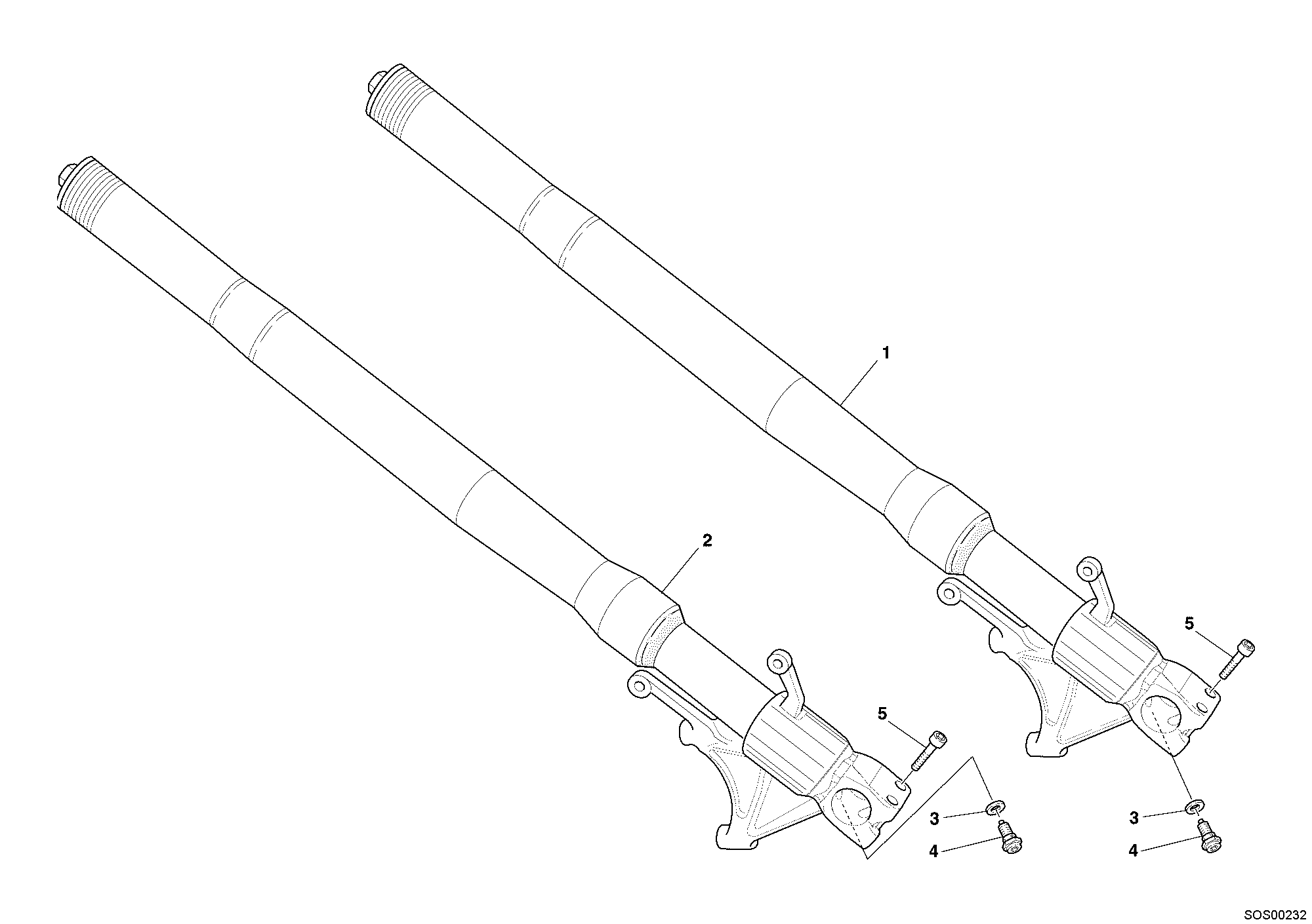Fourche avant