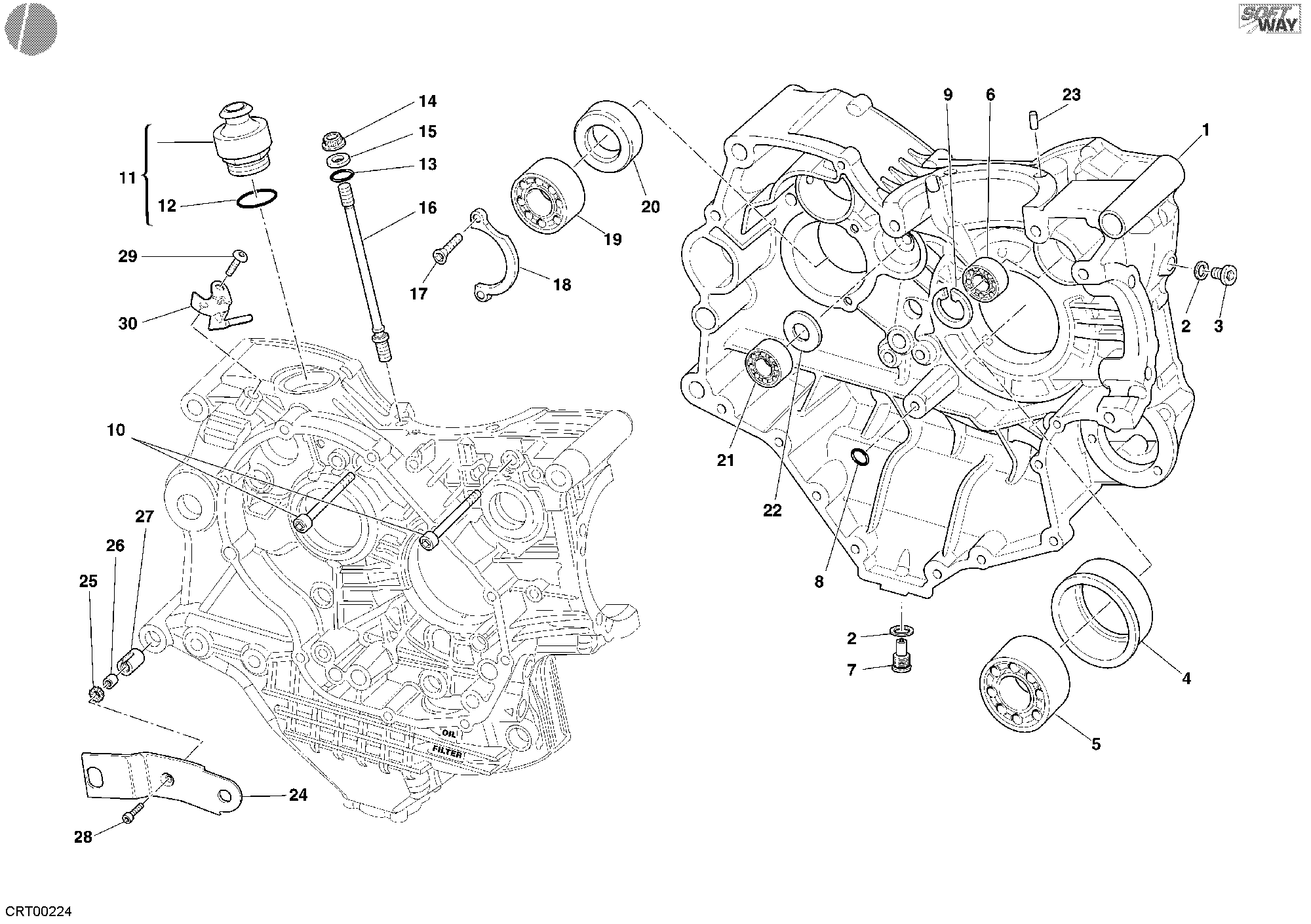 Carter moteur