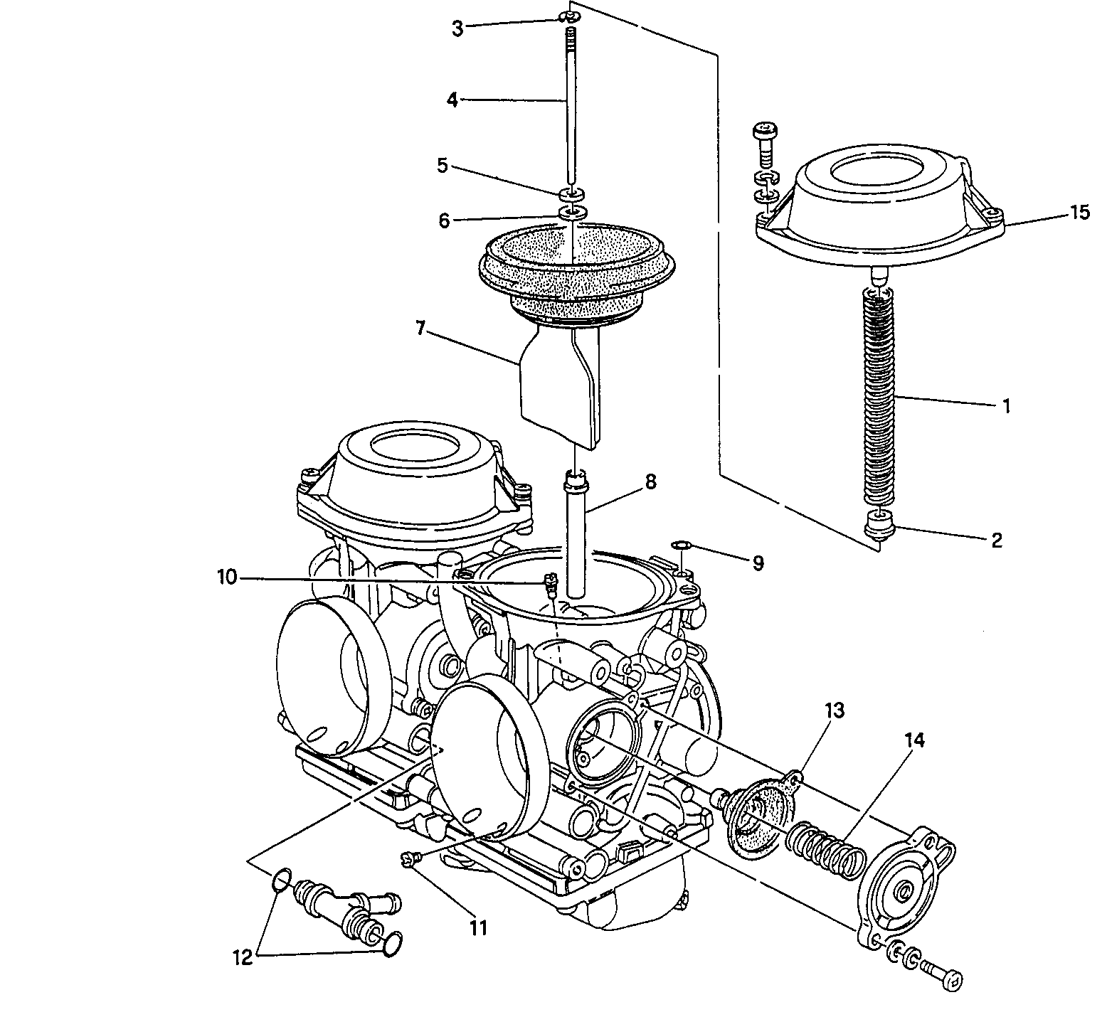Pieces de rechange carburateur