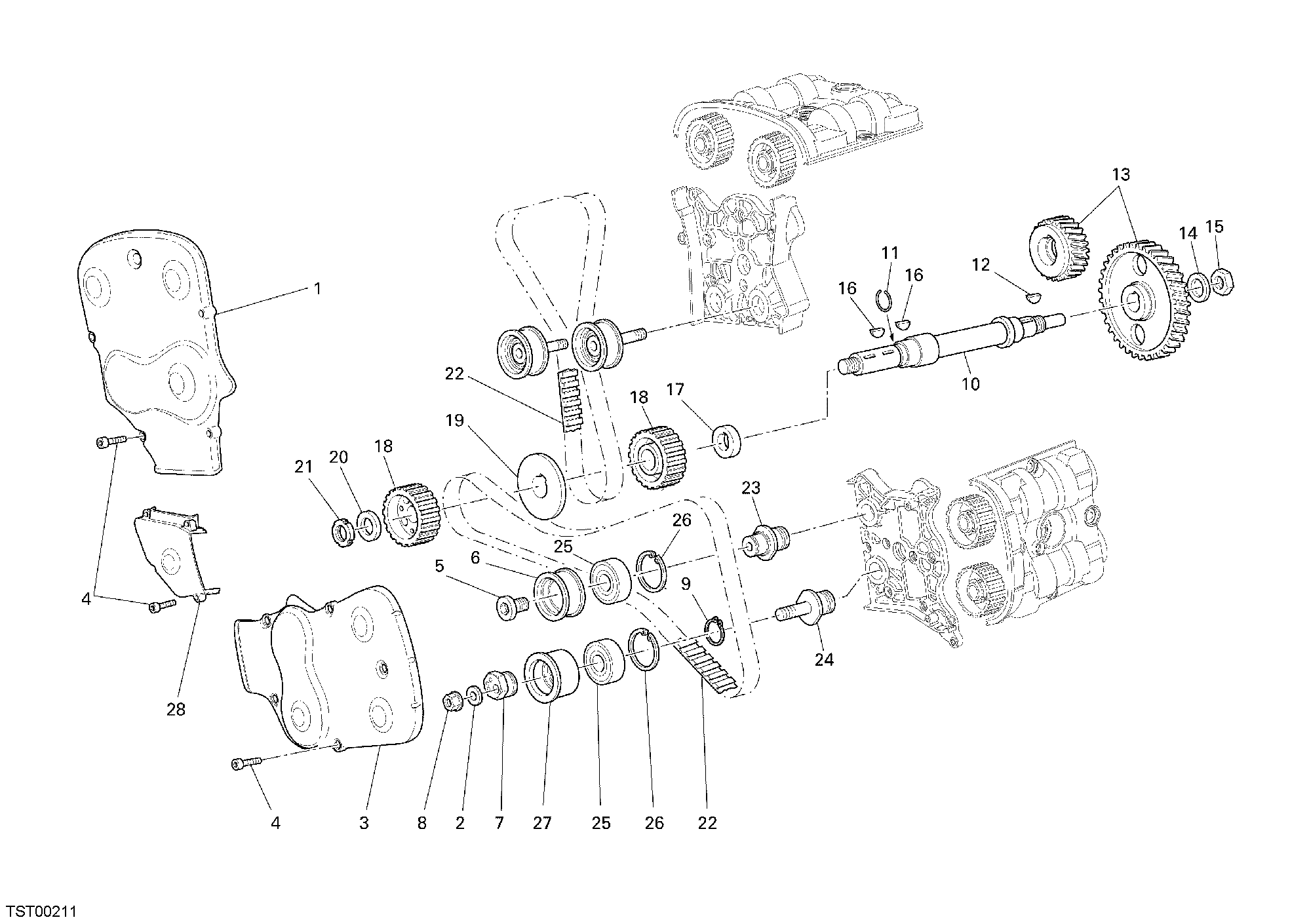 Courroie distribution