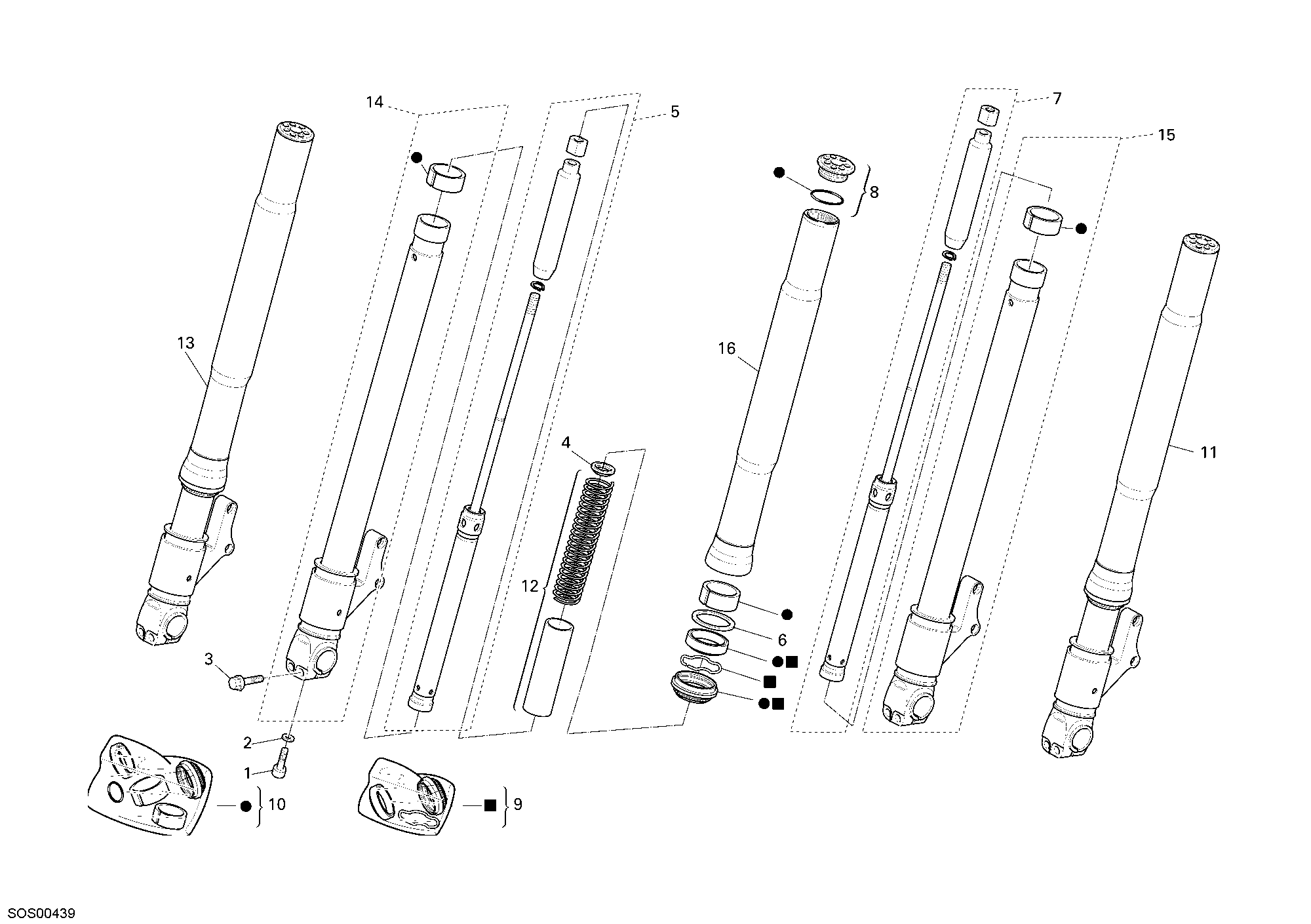 Fourche avant