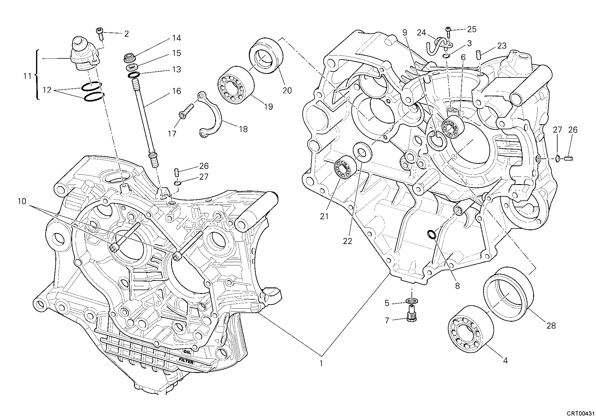 Carter moteur