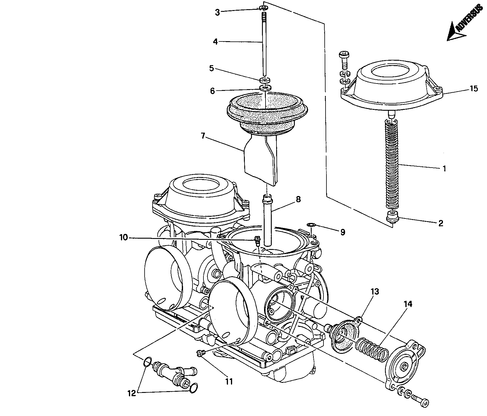 Pieces de rechange carburateur