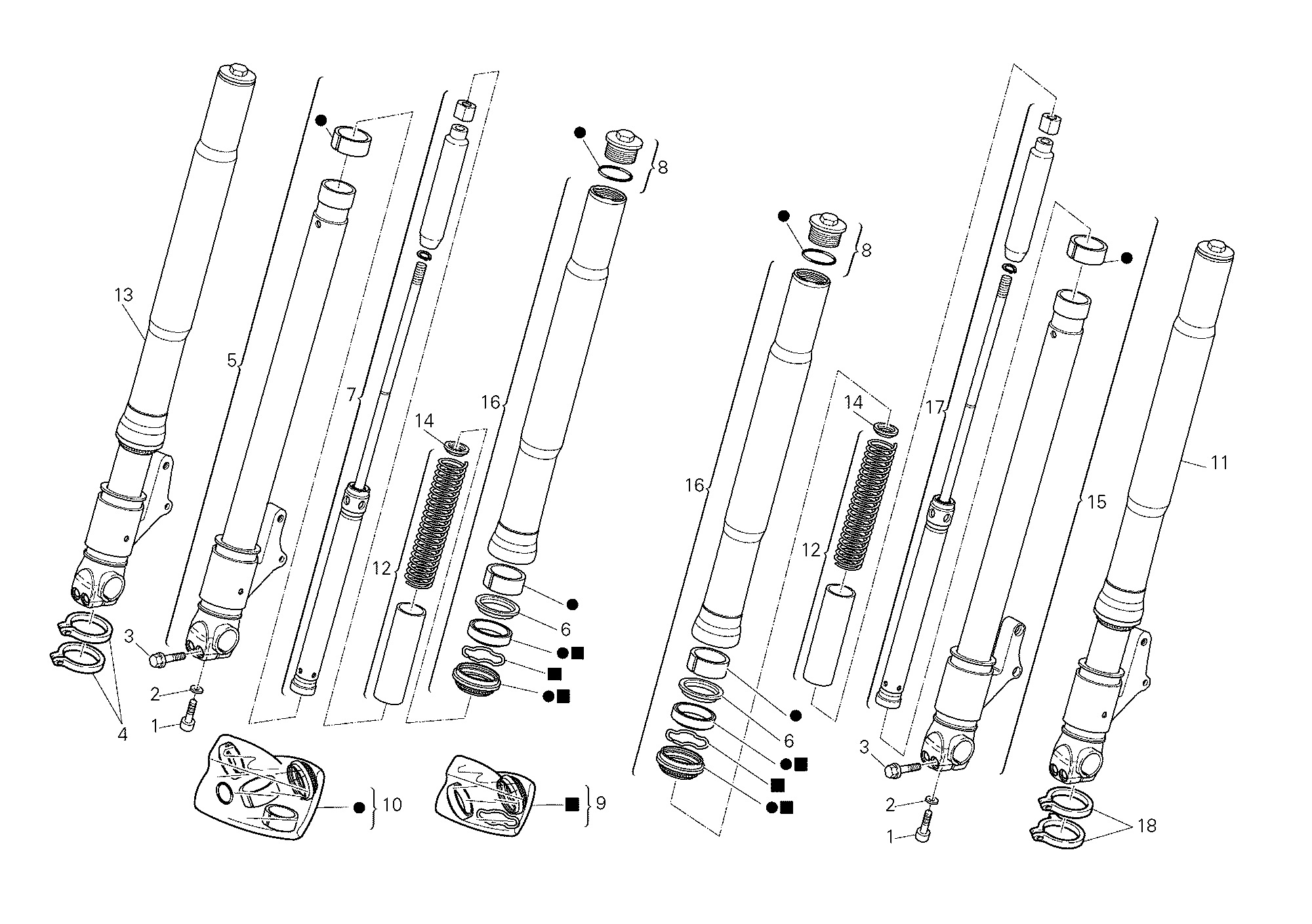 Fourche avant