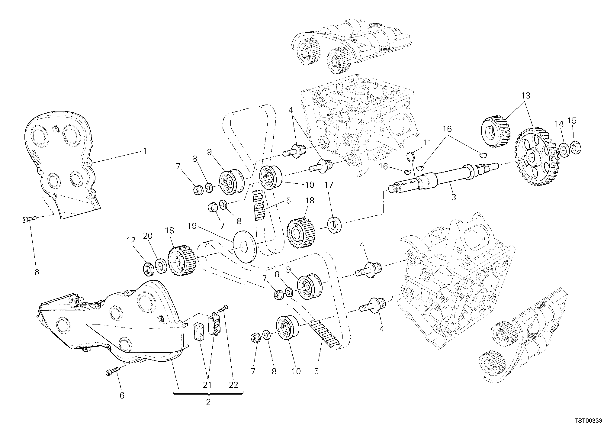 Courroie distribution